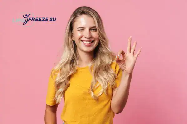 Picture of happy woman after HIFU vaginal tightening Dorchester